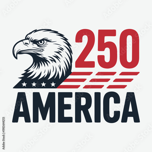 250th Anniversary America T-Shirt Design