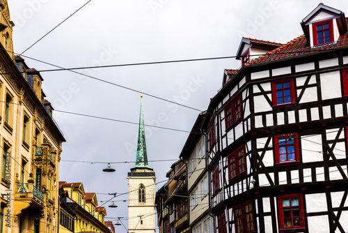 the historic german city of erfurt