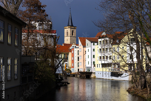 the historic german city of erfurt