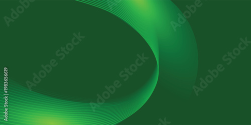 Green Line Background Vector Graphics for advertising and for companies