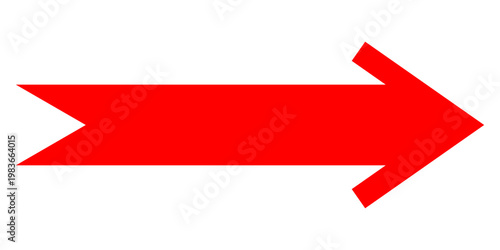 Short arrow vector icon. Isolated design element