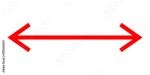 Short arrow vector icon. Isolated design element