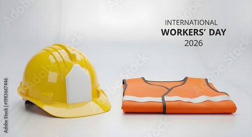 Workers' day 2023 a celebration of labor with safety gear