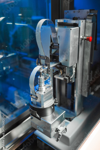 Wallpaper Mural Automated System Transfer Liquid. Robotics Technology Ensures Sterile Filling Of Vials With Liquid Torontodigital.ca