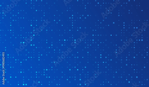 Blue tech finance background abstract pixel element network. Abstract business tech science background.