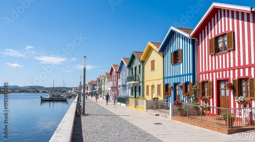 Create
Costa Nova's colorful striped houses