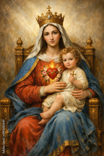 Imaculdo Coração de Maria - Nossa Senhora - Virgem Maria - Immaculate Heart of Mary