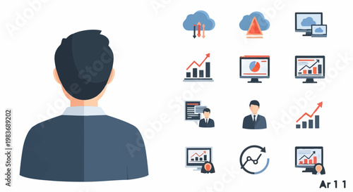 A cartoon character vector illustration of an angler fishing, a fisherman catching fish, enjoying outdoor lake fishing as a hobby and recreation activity.