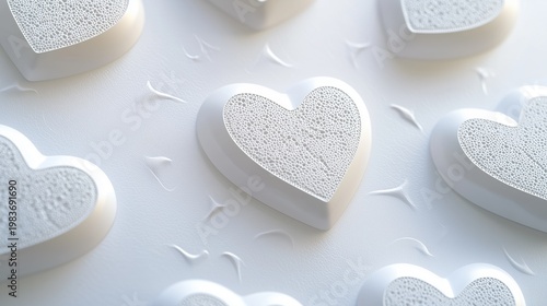 heart on a white background