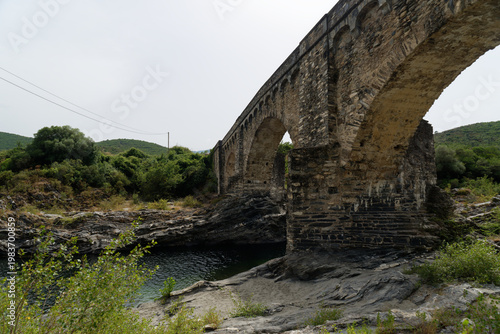 Korsika - Fluss Tavignano - Altiani Brücke