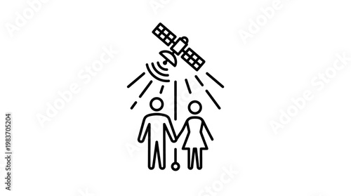 Satellite Communication Connecting People