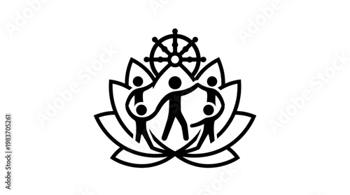 Symbolic Representation of Buddhist Community