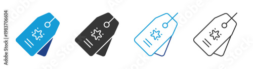 BRAND icon set multiple style collection	
