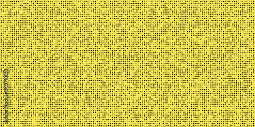 Shining gold disco party pattern background. Iridescent golden sequin mosaic texture. Sparkling yellow halftone wallpaper. Pop up comic glowing glitter backdrop. vector design template eps10