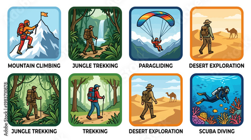 Adventure sports and activities for thrill seekers and nature lovers worldwide instantly