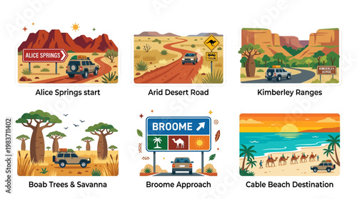 Exploring Australia's diverse landscapes with a 4wd vehicle