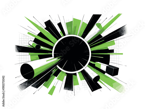 A chef preparing sushi rolls with fresh fish and vegetables. Icon set. Set Logo of A chef preparing sushi rolls with fresh fish and vegetables: nigiri and maki