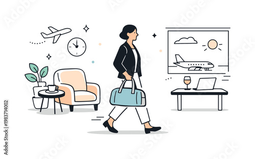 Minimalist seamless grid of small black and white vector icons ? stars, arrows, circles, lightning bolts and abstract flowers ? arranged in a precise modular