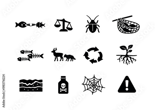 Automatic bill management. A simple scene showing recurring bills connected to a calendar and payment icons, organized routine and reduced stress, abstract