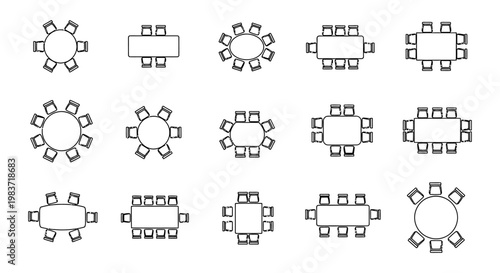 table arrangements seating charts and meeting room layouts a conference layout collection for efficient event planning.