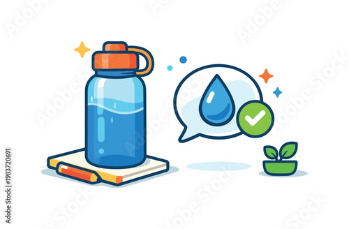 Black and white retro-style close-up of glossy bold red lips slightly parted, subtle white outline cut-out effect around the mouth, large cobalt blue circular