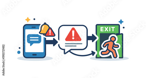 Mountain landscape, floating cylinders thin lines curved shapes and abstract color planes, black and white rocky peaks with a red sun and muted teal shadows,