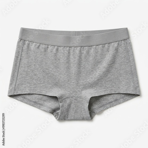 Gray Women's Underwear Shorts Comfortable Soft Lounge Wear