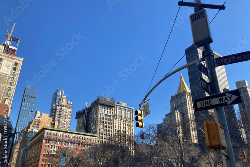 New York City Street Scene