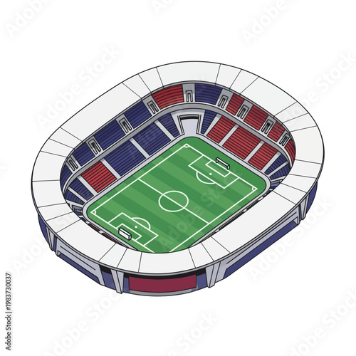 Soccer Stadium Football Field Arena Sports.