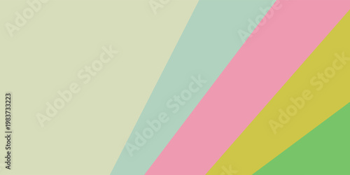 Linear color paper palette