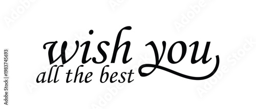 wish you all the best hand written text icon, will you marry me lettering banner vector.