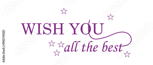 wish you all the best hand written text icon, will you marry me lettering banner vector.