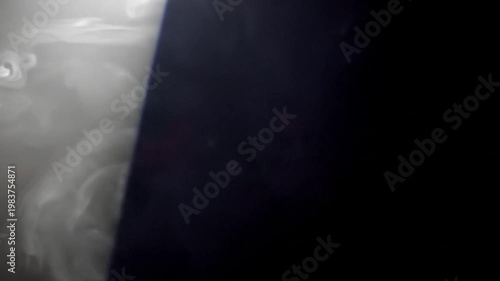 smoke, fog, mysterious light