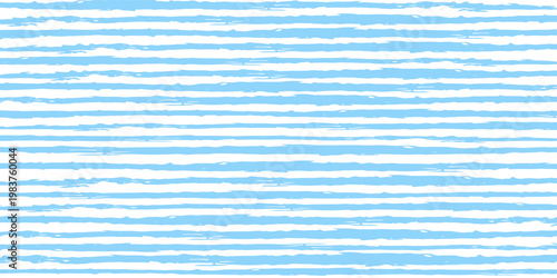 Seamless watercolor stripe pattern in blue tones. Hand painted brush strokes creating a striped background. Light blue seamless watercolor stripes background.