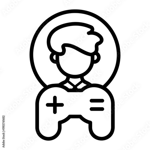 user profile Line Icon