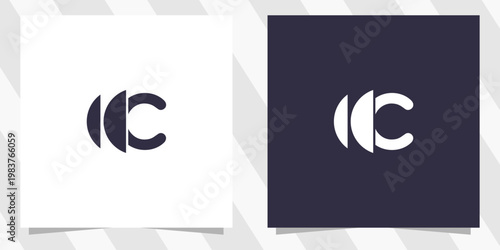 letter c logo design vector