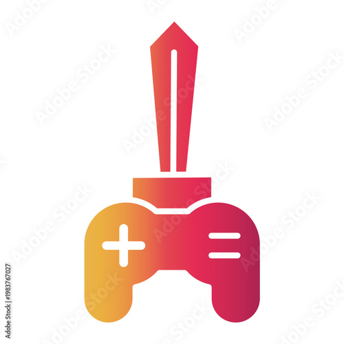 gamepad Gradient icon