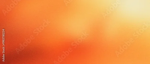 Panel kuchenny z motywem Warm orange gradient background with soft light leaks and vibrant yellow glow. Abstract sunset bokeh texture for summer marketing. Smooth blurred backdrop for creative digital design projects.