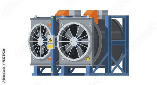 Industrial Cooling Fans Equipment for Large Scale Operations.