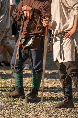  a collectible medieval-style sword , Steel Hunting Long Sword, Battle Sword