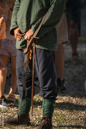  a collectible medieval-style sword , Steel Hunting Long Sword, Battle Sword