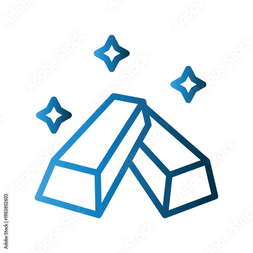 Bullion icon design template