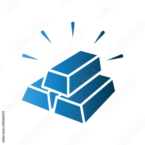 Bullion icon design template