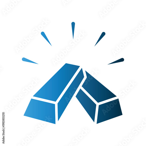 Bullion icon design template