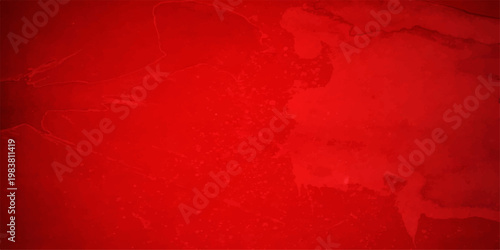 A dark and aged red grunge texture features a dirty, vintage pattern on a weathered paper surface, creating a grungy wall backdrop perfect for a classic Christmas art design