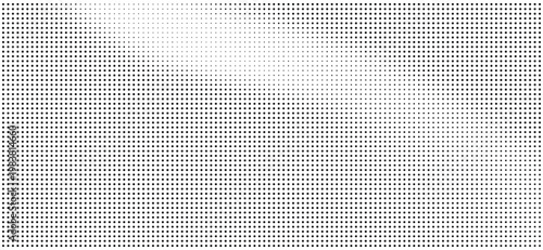 Abstract pattern of black dots on white background with abstract background geometric minimalist repetition halftone