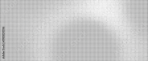 Halftone pattern with gradient effect on white background for design elements.