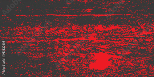 Red and Black vintage grunge futuristic background. Suitable to create unique overlay textures with the effect of scratching, breaking, antiquity and old materials.