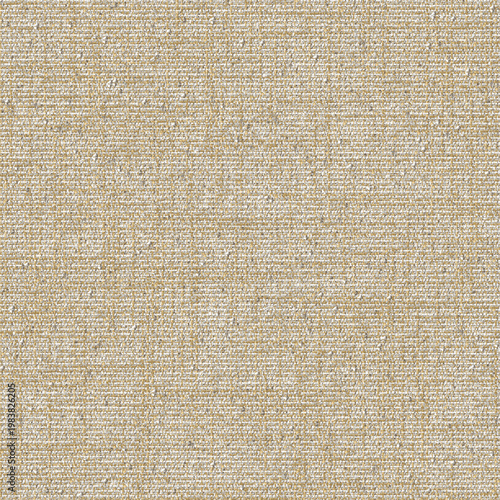 Foto Seamless sophisticated white and gold fancy tweed woven fabric texture with high