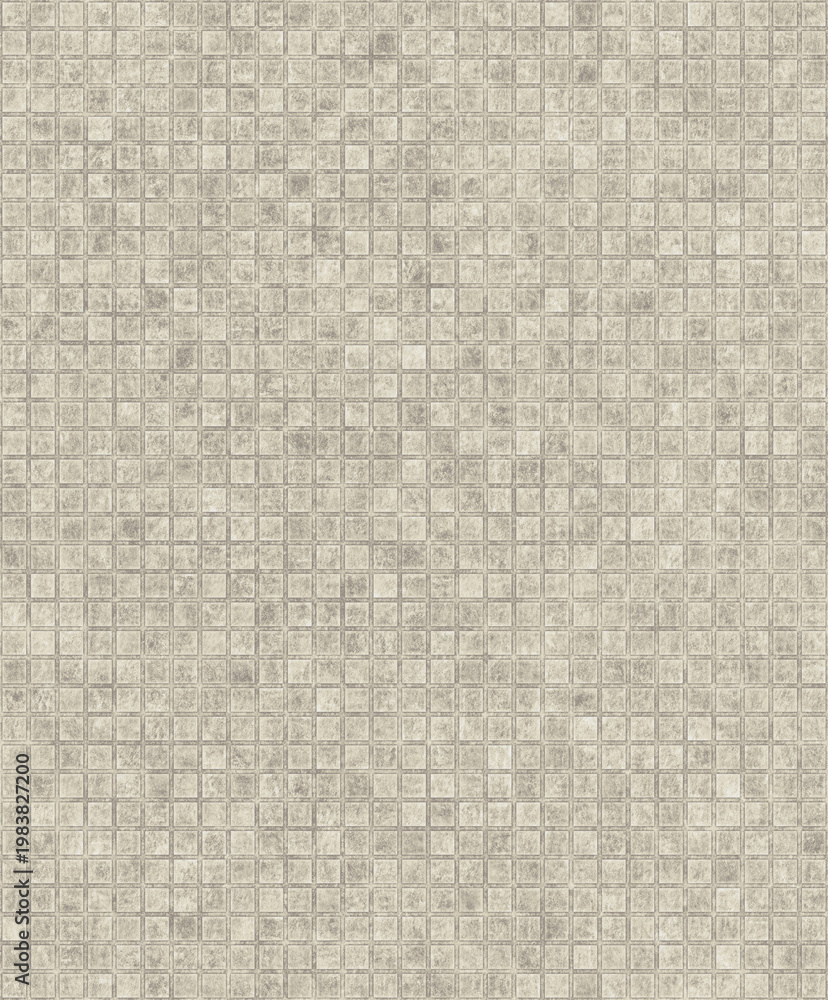 Fototapeta premium Seamless stone-style tile texture with sophisticated grid pattern for versatile background and wallpaper
